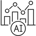 AI Optimization Black Icon
