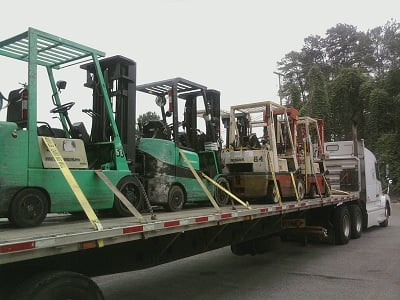 Forklift Shipping