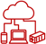 Modern 4PL Red Icon