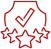 Quality Red Icon