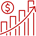 Savings Red Icon