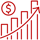 Savings Red Icon