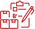 Shipment Execution Red Icon