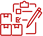 Shipment Execution Red Icon