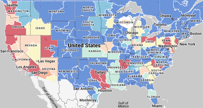 hot market map